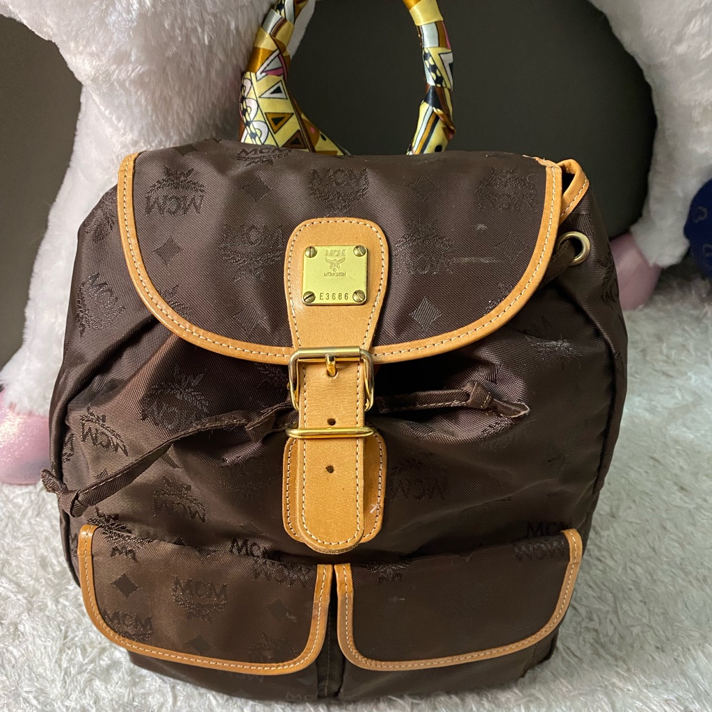 % Authentic Mcm Backpack